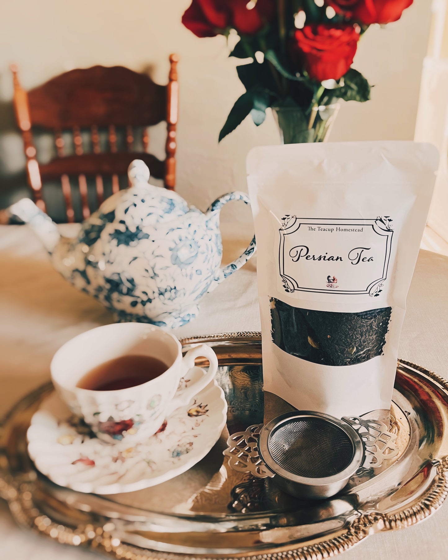 Tea & Strainer Bundle