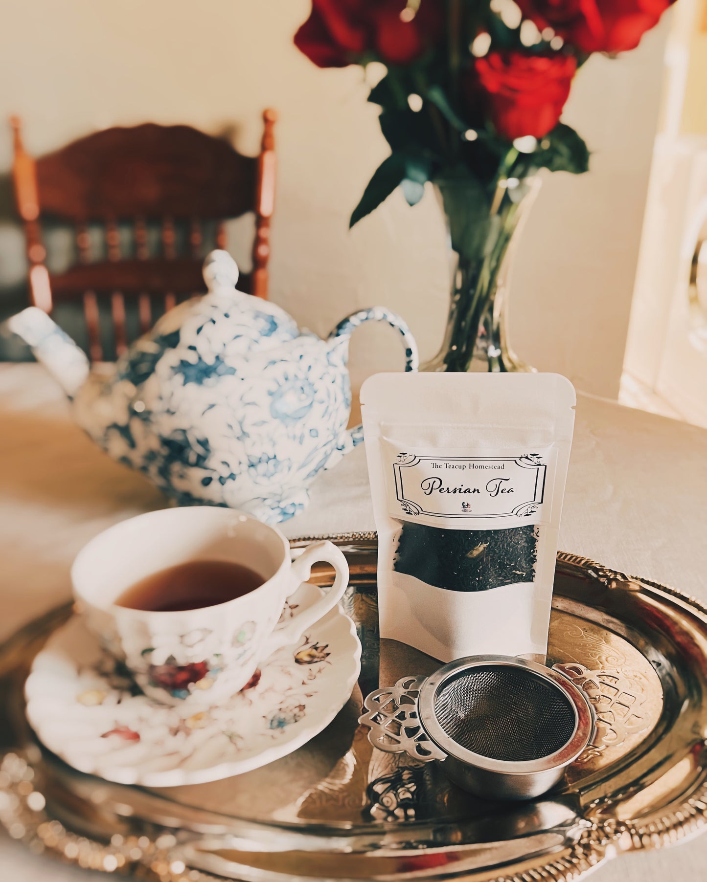 Tea & Strainer Bundle