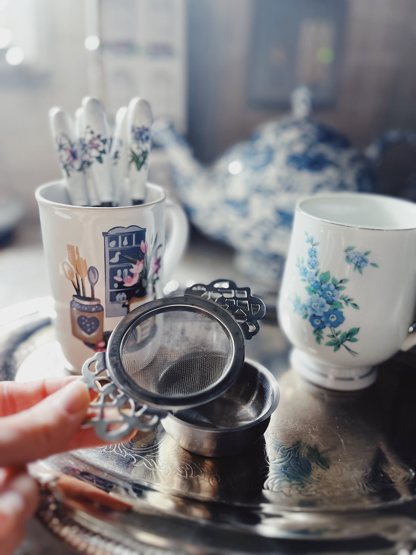 Tea & Strainer Bundle