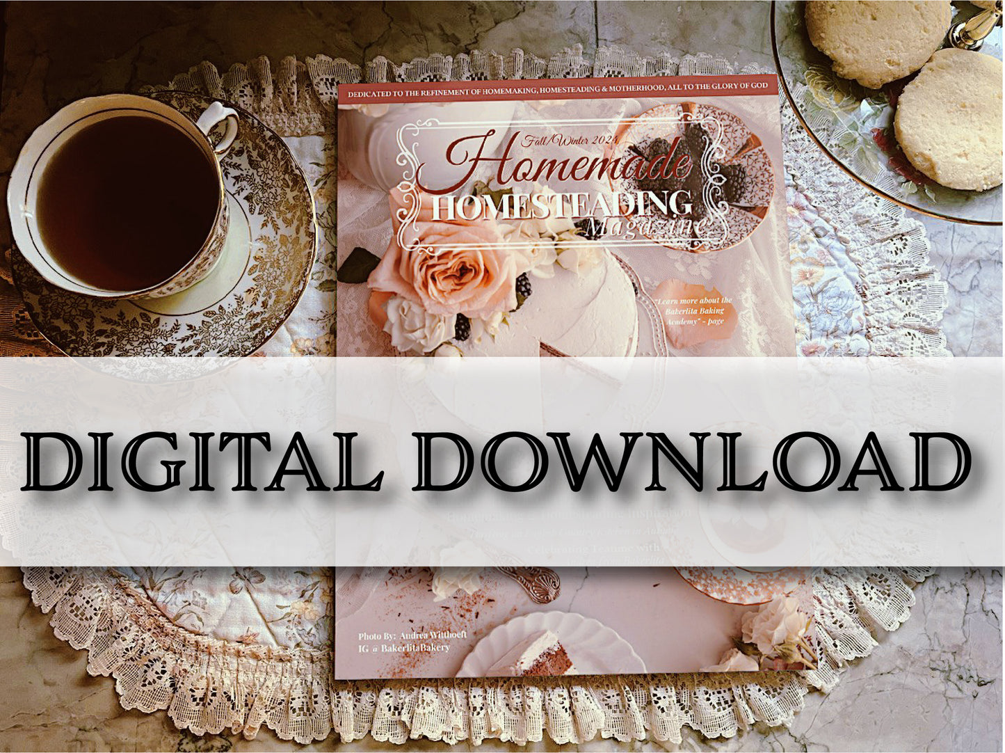 DIGITAL Version of Homemade Homesteading Magazine: Fall/Winter 2024