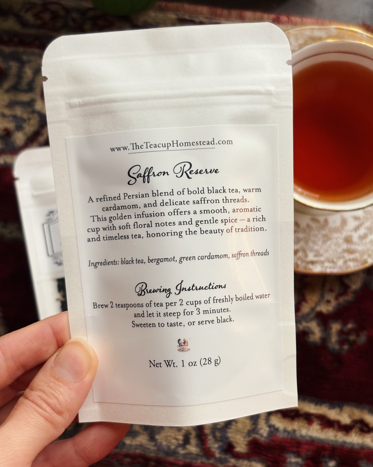 Saffron Reserve Tea Blend