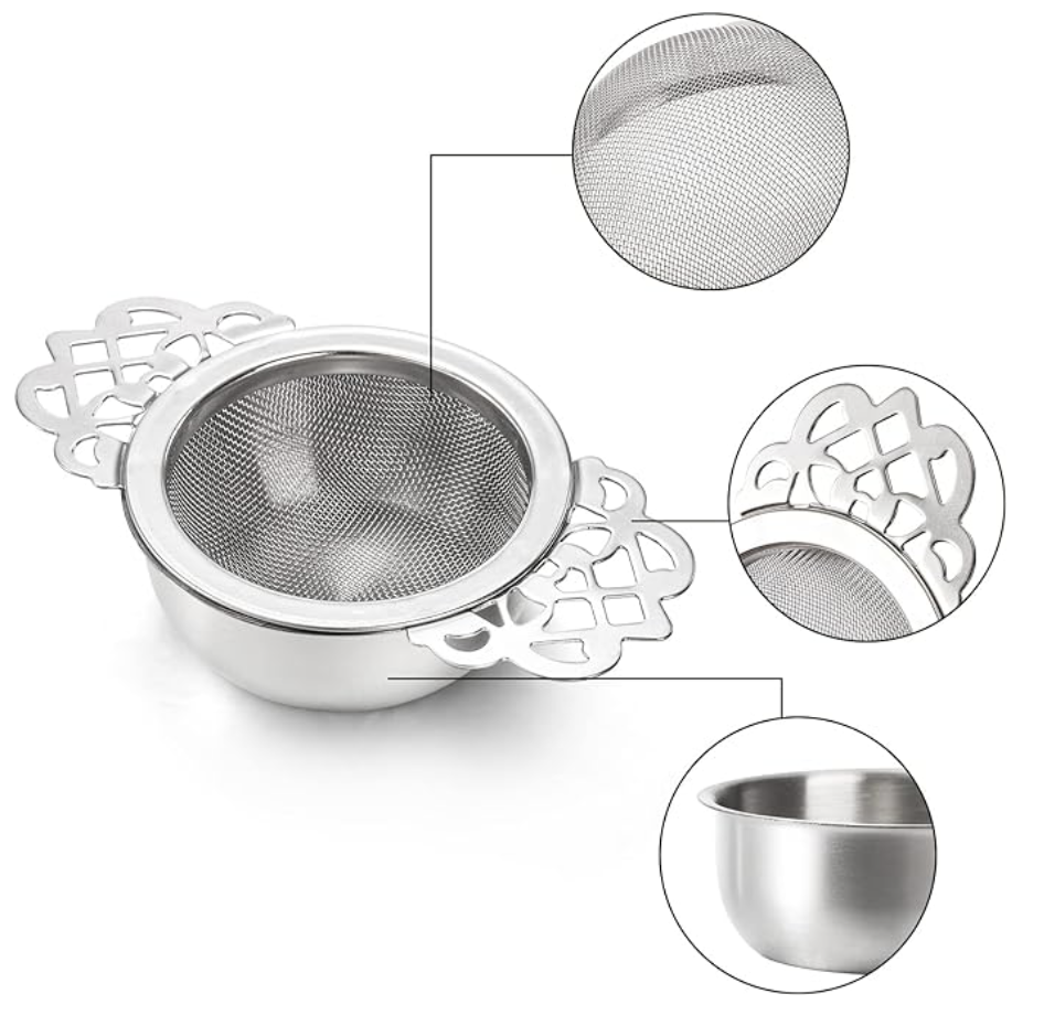 Tea & Strainer Bundle