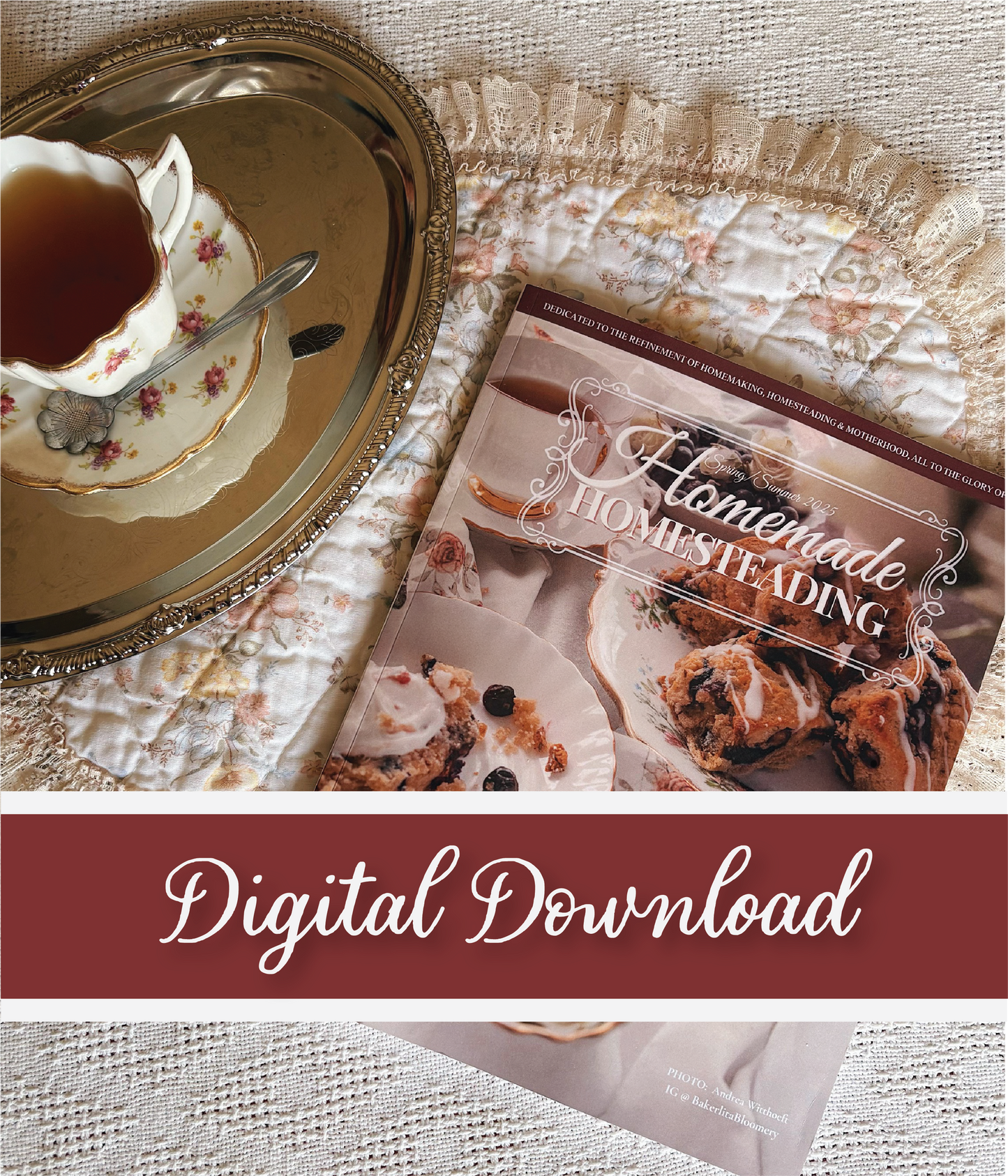 DIGITAL Version of Homemade Homesteading: Spring/Summer 2025