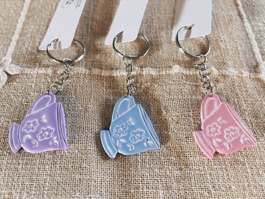 Teacup Keychain