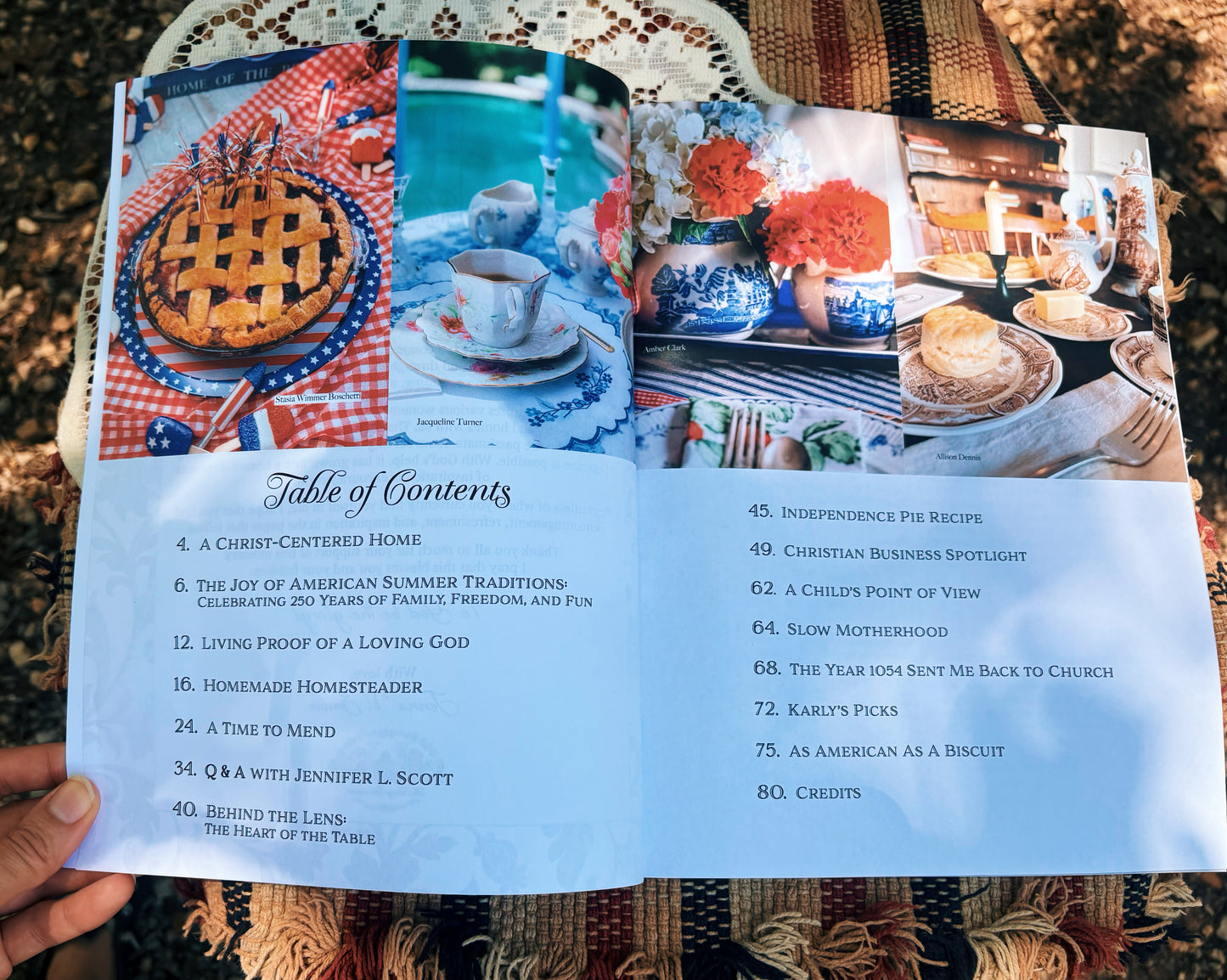 🇺🇸The Red, White & Blue Edition of Homemade Homesteading